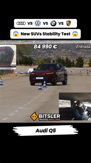 New SUVs Stability test #stabilitytest #cars