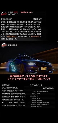 EX1. Shutokou Battle 2025 (Short Boss Strategy) ∶RECORD:0