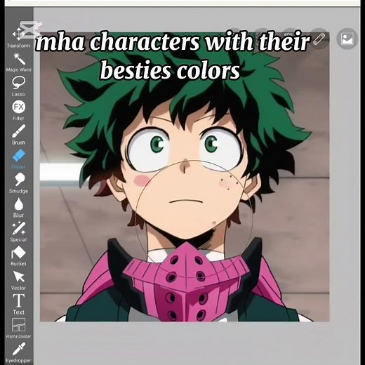 mha characters with their besties colors || #myheroacademia #mha #draw #mhaedit #bokunoheroacademia