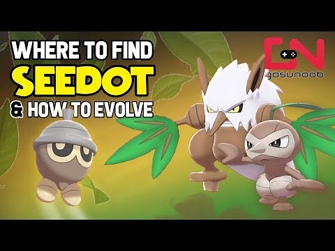Where to Find Seedot, Nuzleaf & How to Evolve Into Shiftry - Pokemon Sword Evolution
