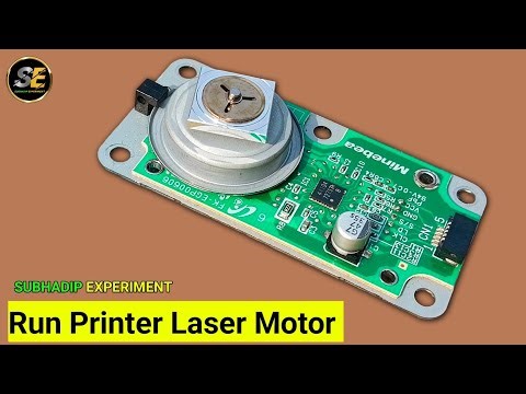 Run Printer Laser Motor With Connection