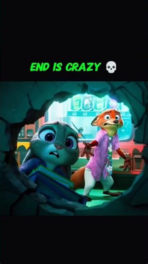 End is crazy 💀 ll Zootopia 2 funny scene 🔥 #zootopia #disney #shorts #anime #trollface