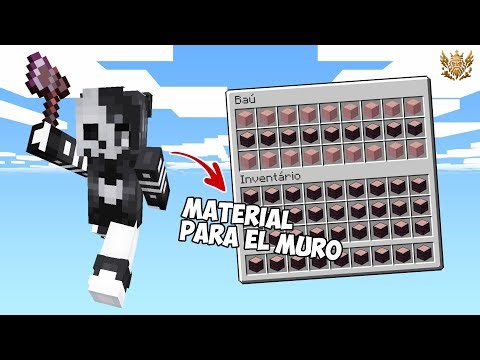 ASMR en Diosesmc mientras se construye el MURO | Minecraft