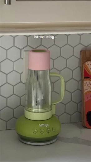 Ninja Kitchen on Instagram: "NEW NINJA ALERT Meet the Ninja BlendBoss. ✨ Your new go-to blender and tumbler, all in one.  Compact and cute.  Packs power to make thick smoothies.  Stylish enough to sit on your countertop.  Easy to take on-the-go. What’s not to love? ✨ #NinjaBlendBoss"