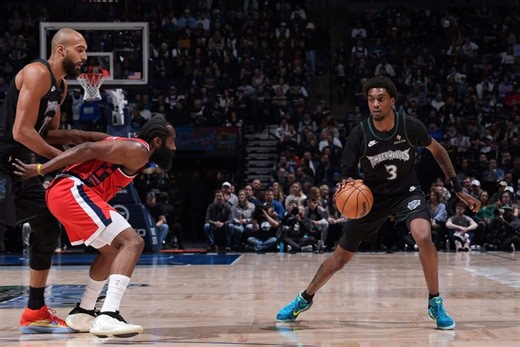 Wolves’ Jaden McDaniels puts lessons learned from Kawhi Leonard to good use in win