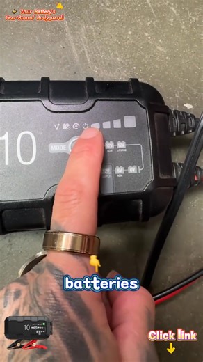  Stop Wasting Money on New Batteries! Why replace when you can repair? This 10A charger revives worn batteries with desulfurization tech!  Auto-switches to safe trickle charging - fire-resistant & overnight-safe. Smart owners know: maintenance beats replacement! Shop now :https://t.site/4qMvf21 | Advocatew | Facebook