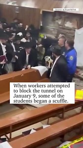 4 comments | Young Hasidic men clashed with the police over the secret tunnel in a historic synagogue that houses the global headquarters of the Chabad-Lubavitcher movement in Brooklyn: https://bit.ly/3vrU5fr | The Australian | Facebook