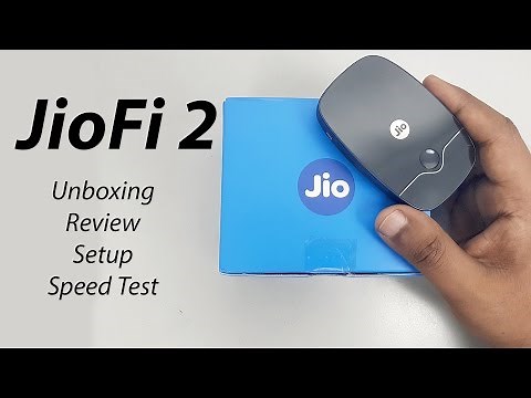 JioFi 2 Reliance Jio 4G WiFi Router & Hotspot Unboxing | Review | Setup | Speed Test