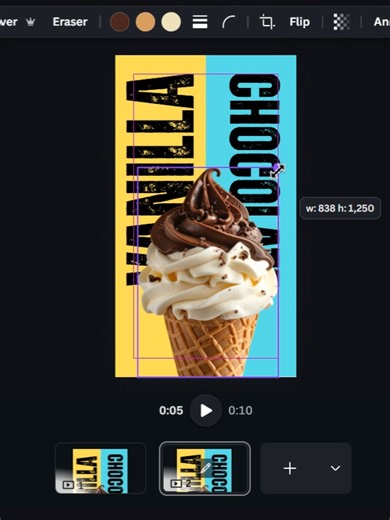 Canva Graphic Design Trick to Make Posters Pop! #canvahack #graphicdesign #trick #foryoupage❤️❤️ #canvatok