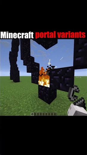 Secret Minecraft Portals You Didn’t Know 😱 #minecraft #shorts