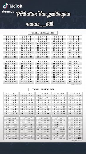 yuk belajar perkalian dan pembagian #perkalian #pembagian