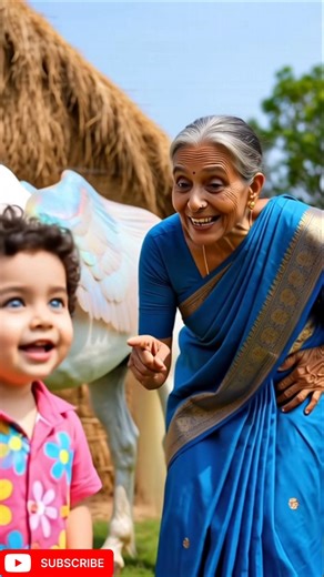Cute Baby Gave His Mother A Beautiful New Horse #ai #cute #shorts