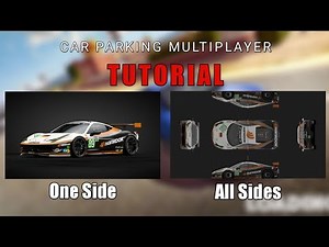[TUTORIAL] How to Design in Car Parking Multiplayer | DensetsuYT