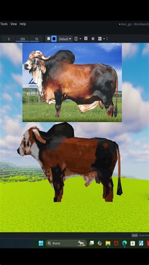 Diseñando el nuevo toro "GYR" #5 para el mod (Remastered Mania) #mods #minecraft #torogyr