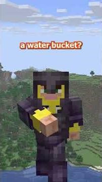 can you survive these situations in minecraft with feather falling and protection? #minecraft