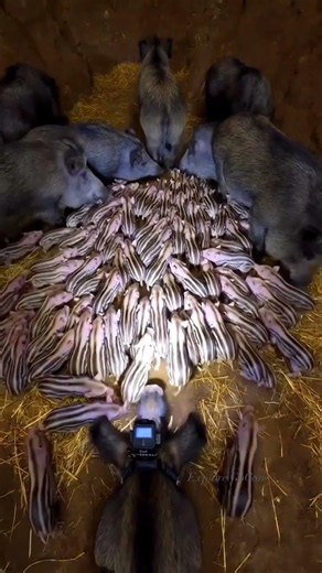 🐗🐗Wild Boar (Sus scrofa) is a highly adaptable, omnivorous mammal native to Eurasia and North Africa