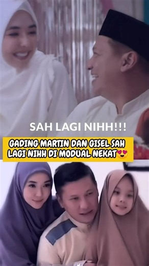 gisel dan gading nikah lagi #feedshorts #gadingmartin #giselle