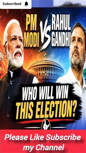 Modi's Plan vs Gandhi'sChallenge Explained#election#politics #shorts