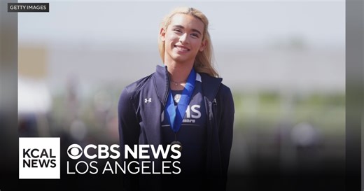 Transgender track athlete competes in California championships