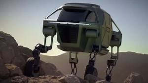 Hyundai shows off Elevate, a walking, climbing and jumping car