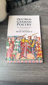 📚New Medieval Books: Old High German Poetry 🔗More about this book on the website! #oldhighgerman #medievalgermany #medievalgerman #medievalpoetry #medievalliterature | Medievalists.net