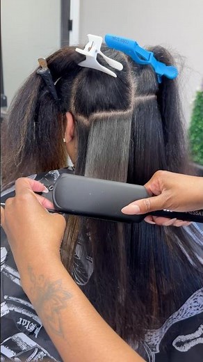 How to Silk Press tutorial #silkpresshair #silkpress #haircare