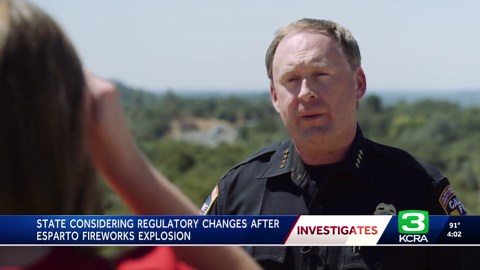 Task force to look at regulation loopholes after Esparto fireworks explosion