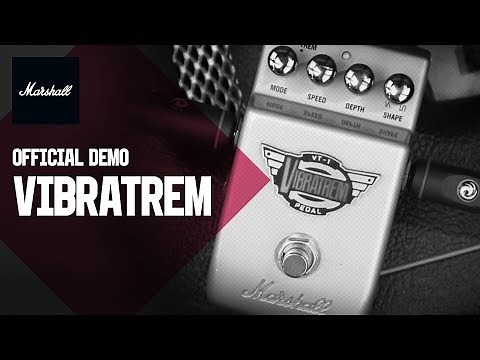 Marshall VT-1 Vibratrem Pedal | Product Demo | Marshall