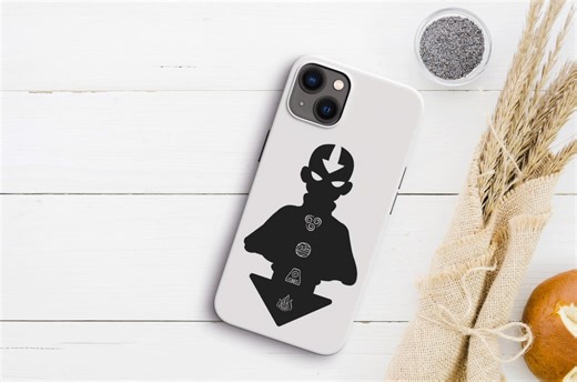 Avatar the Last Airbender Phone Case, Aang Appa iPhone Case, Four Elements Gift - Etsy