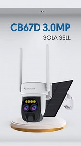 Vstarcam กล้องวงจรปิดโซล่าเซล รุ่น CB67D /CB11-TZ /CB54-TZ / CB65  พร้อมแผงโซล่าเซล อุปกรณ์มีให้ครบชุด | Lazada.co.th