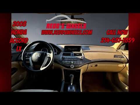 2008 HONDA ACCORD LX
