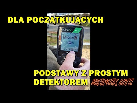 BASIC DETECTOR OPERATION FOR BEGINNERS (SIMPLEX LITE)