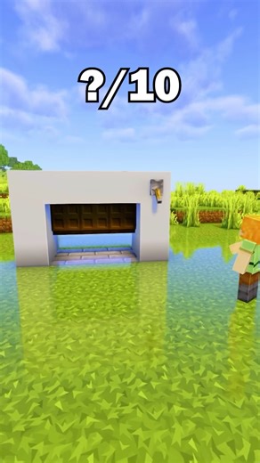 Easiest Working Garage Door in Minecraft! 🚗