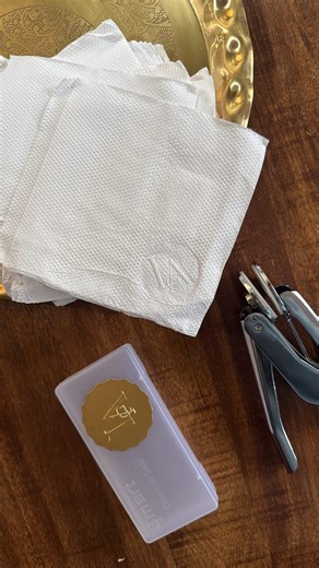 Shalvie | Sustainable Packaging on Instagram: "Paper embosser ✨"