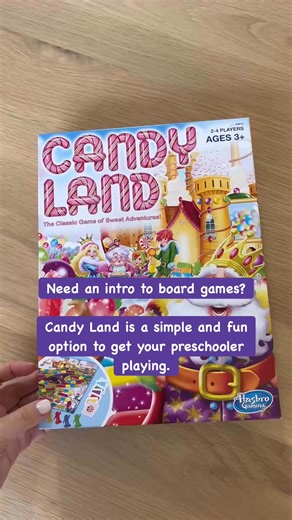 Candyland is easy to follow yet fun to play. It makes a perfect first board game to introduce to your preschooler. | Toy Ideas 2.0