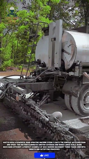 Road Crews Don’t Want You to Know This Asphalt Spraying Trick!