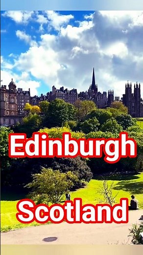 EDINBURGH ~ ~ Edinbutgh | Stunning Gothic city #travelScotland #scotlandexplore #romanticism #fypシ ~