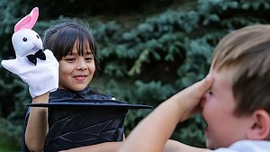 Watch 6 Piece Magician Beginner Costume Set Demo and Explanation on Amazon Live