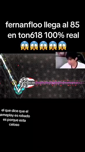 Fernanfloo Gameplay: Nexus Passes Ton618 in Geometry Dash