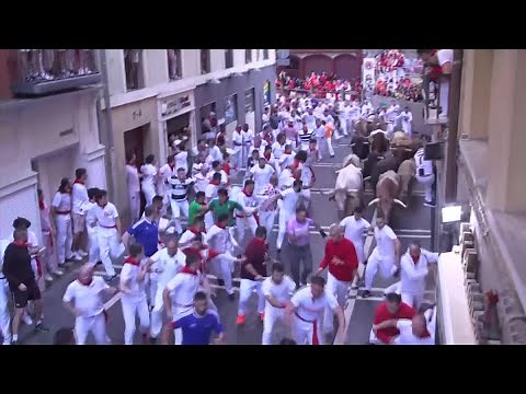 Running of the Bulls Returns to Spain