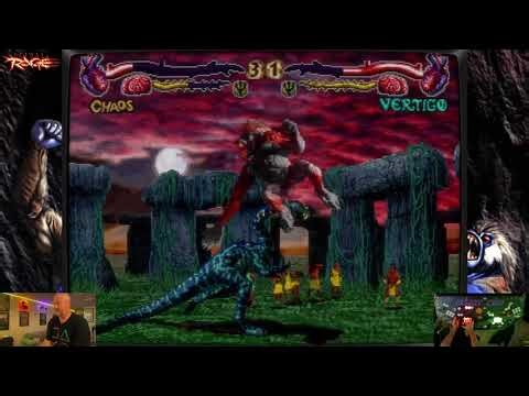 Primal Rage Arcade Playthrough - Chaos