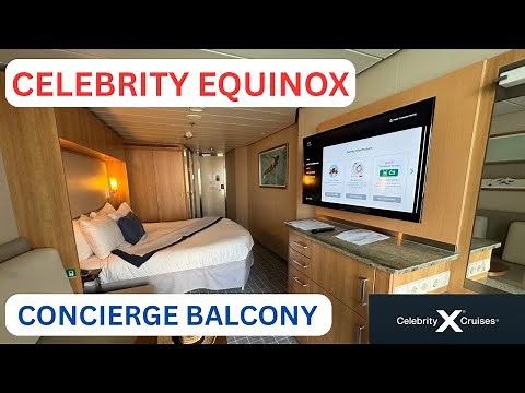 Celebrity Equinox | CONCIERGE Class Balcony Cabin - 9273 | Tour & Review