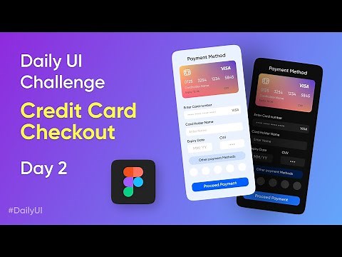 Credit Card Checkout | Daily UI Challenge | Day 2