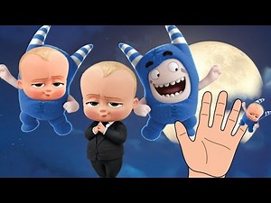 Oddbods Transforms The Boss Baby Finger Family Song Nursery Rhymes For Kids
