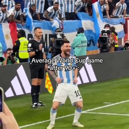 Average World Cup Game After 90 ’ — Funny World Cup Meme