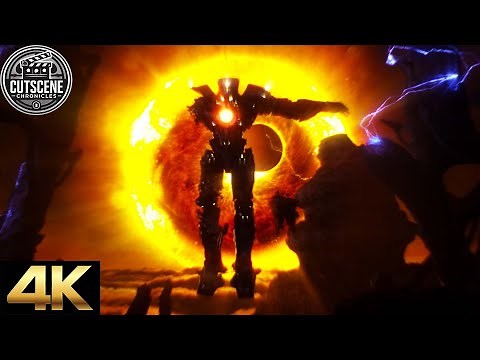 [4K UHD] Gipsy Danger Destroys the Breach & Slattern - Final Showdown CUTSCENE | Pacific Rim (2013)