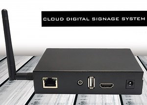 HDMI Cloud Digital Signage System Created For Small Businesses (video)
