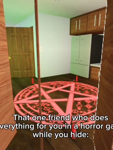 A really cool and relatable caption #roblox #demonology #funny #fyp #relatable