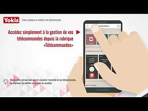 Créer ou modifier une Télécommande avec YnO