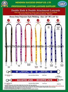 [Hot Item] Double Ends & Double Attachment Lanyards